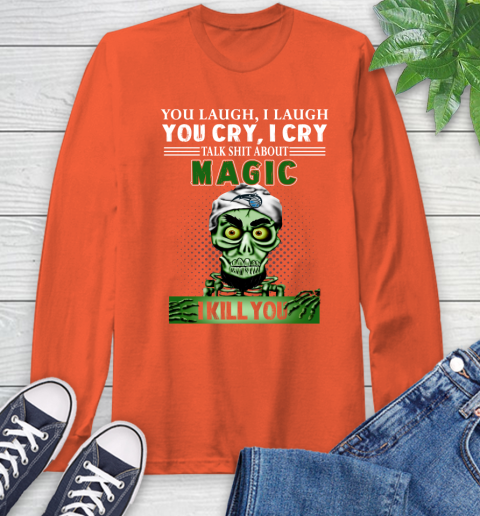 NBA Talk Shit About Orlando Magic I Kill You Achmed The Dead Terrorist Jeffrey Dunham Basketball Long Sleeve T-Shirt 4