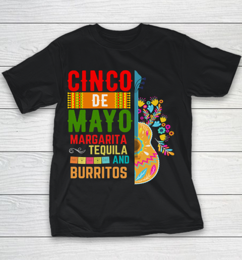 Its Cinco De Mayo Amigos Mexico Youth T-Shirt