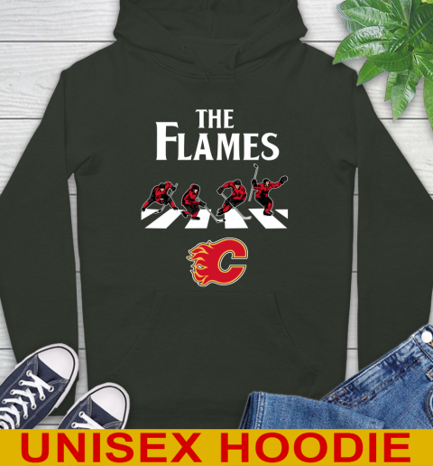 NHL Hockey Calgary Flames The Beatles Rock Band Shirt Hoodie 12