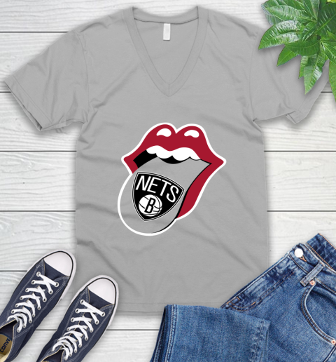 Brooklyn Nets NBA Basketball Lips I Root For My Team Adoring Fan 52