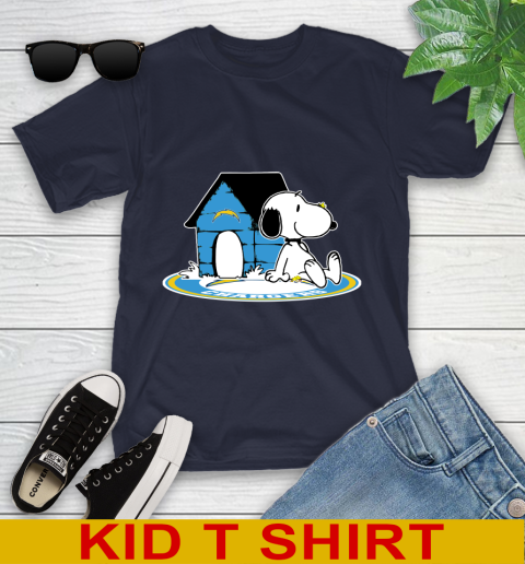 NFL Football Los Angeles Chargers Snoopy The Peanuts Movie Shirt Youth T-Shirt NFL Football Los Angeles Chargers Snoopy The Peanuts Movie Shirt Youth T-Shirt 3