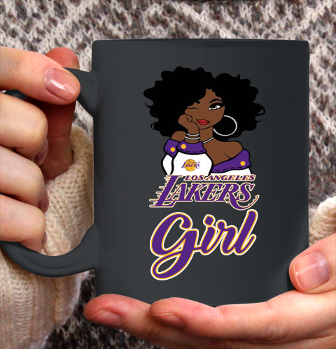 Los Angeles Lakers Girl NBA Ceramic Mug 11oz