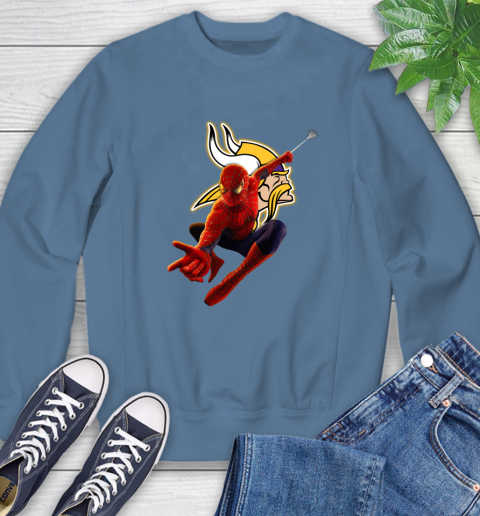 NFL Spider Man Avengers Endgame Football Minnesota Vikings