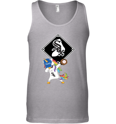 Hip Hop Dabbing Unicorn Flippin Love Chicago White Sox Tank Top