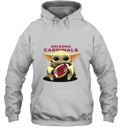 Baby Yoda Loves The Arizona Cardinals t49u baby yoda loves the arizona cardinals hoodie 23 front white