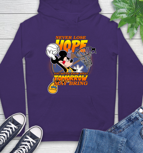 Denver Nuggets NBA Basketball Mickey Disney Never Lose Hope Hoodie 5