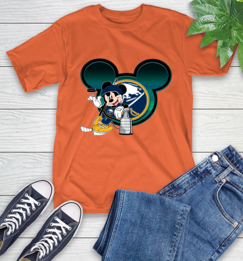 NHL Buffalo Sabres Stanley Cup Mickey Mouse Disney Hockey T Shirt T-Shirt 5