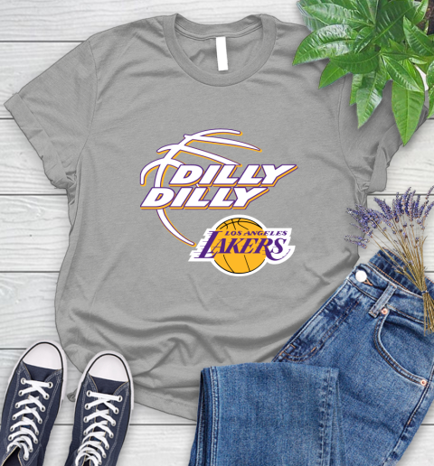 NBA Los Angeles Lakers Dilly Dilly Basketball Sports Women's T-Shirt 10