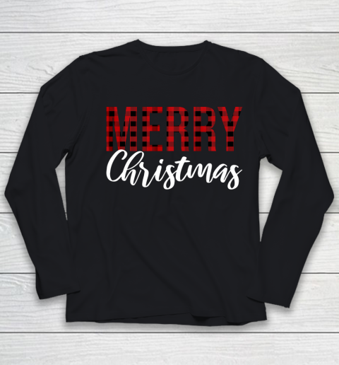 Merry Christmas Holiday Gifts Happy Family Xmas Gift Youth Long Sleeve