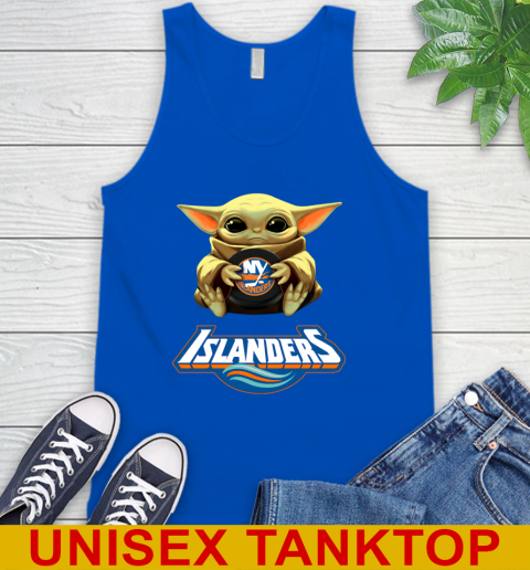 NHL Hockey New York Islanders Star Wars Baby Yoda Shirt 74