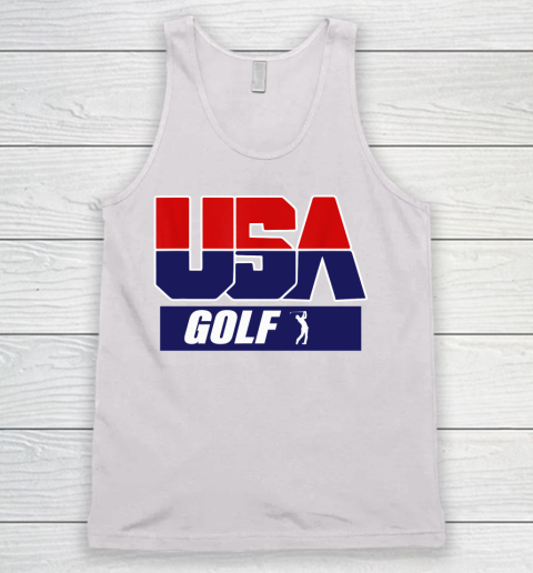 Golf USA TEAM FLAG American olympics Tokyo 2020 2021 Japan olympic Sport Tank Top