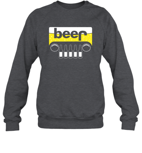 2jfz beer and jeep shirts sweatshirt 35 front dark heather