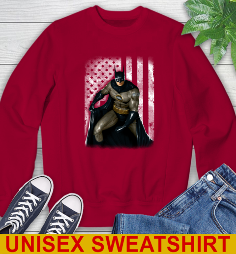 San Antonio Spurs NBA Basketball Batman DC American Flag Shirt Sweatshirt 9