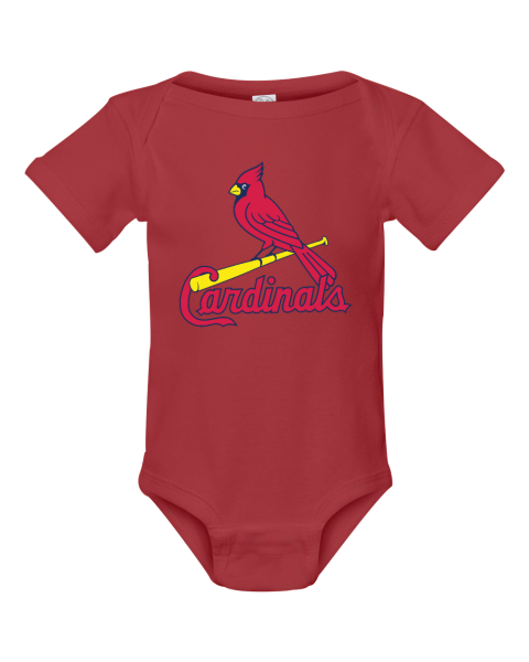 Personalized St. Louis Cardinals Baseball Jersey Onesie