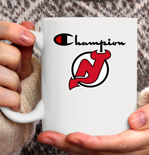 NHL Hockey New Jersey Devils Champion Shirt Ceramic Mug 15oz