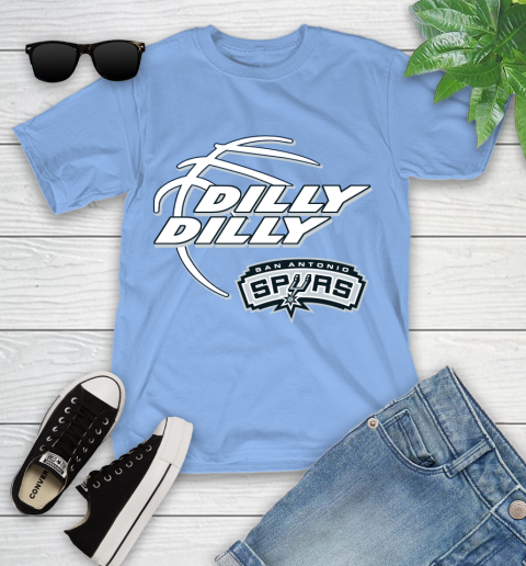 NBA San Antonio Spurs Dilly Dilly Basketball Sports Youth T-Shirt 11