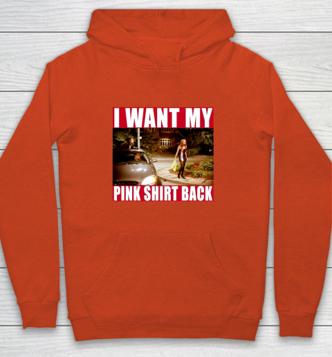 I Want My Pink Shirt Back Mean Girls Youth Hoodie 4