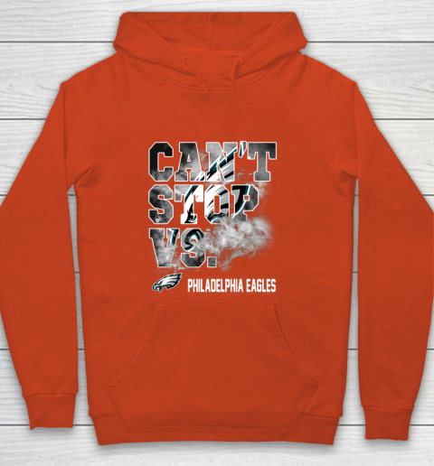 NFL Philadelphia Eagles Can't Stop Vs Youth Hoodie 3