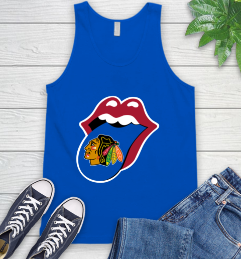Chicago Blackhawks NHL Hockey Lips I Root For My Team Adoring Fan 74