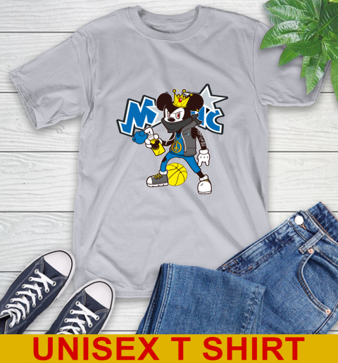 Orlando Magic NBA Basketball Mickey Peace Sign Sports T-Shirt - Image 7