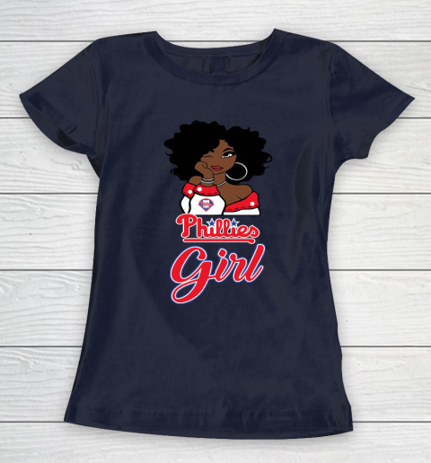 Philadelphia Philliess Girl MLB Women's T-Shirt 4