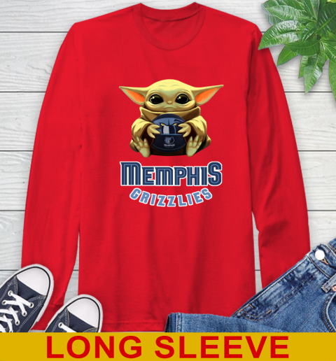 NBA Basketball Memphis Grizzlies Star Wars Baby Yoda Shirt 67