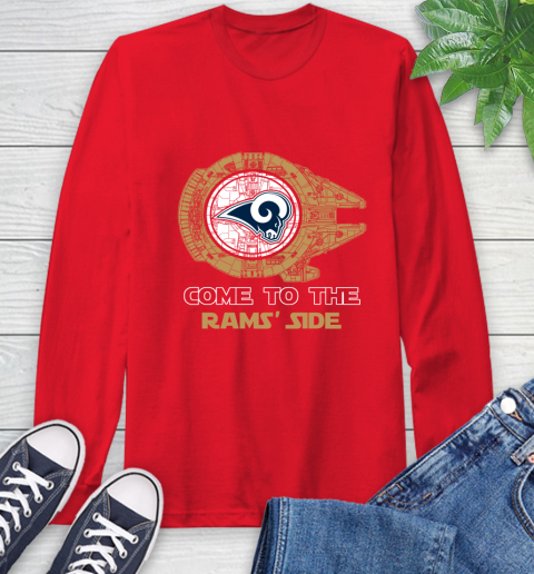 NFL Come To The Los Angeles Rams Wars Football Sports Long Sleeve T-Shirt 11