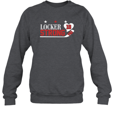 Craig Laughlin Locker Strong18 Heart Hockey Sweatshirt Craig Laughlin Locker Strong18 Heart Hockey Sweatshirt