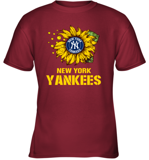 Hip Hop Dabbing Unicorn Flippin Love New York Yankees Youth T-Shirt 