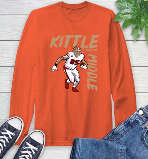 George Kittle Kittle Over the Middle San Francisco Shirt 62