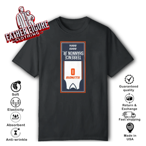 Terrence Shannon Jr Upside-Down Banner T-Shirt