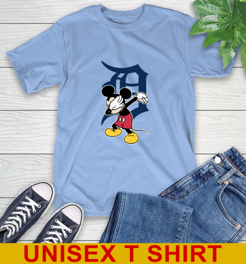 Detroit Tigers MLB Baseball Dabbing Mickey Disney Sports T-Shirt 11