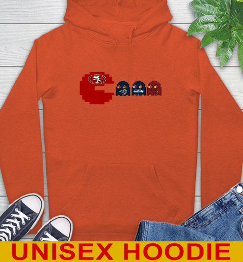 San Francisco 49ers NFL Football Pac Man Champion Hoodie 5