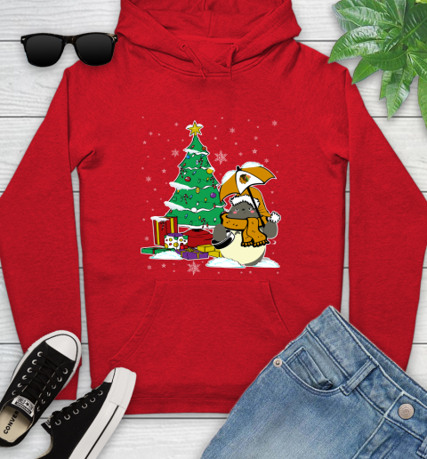 Chicago Blackhawks NHL Hockey Cute Tonari No Totoro Christmas Sports Youth Hoodie 12
