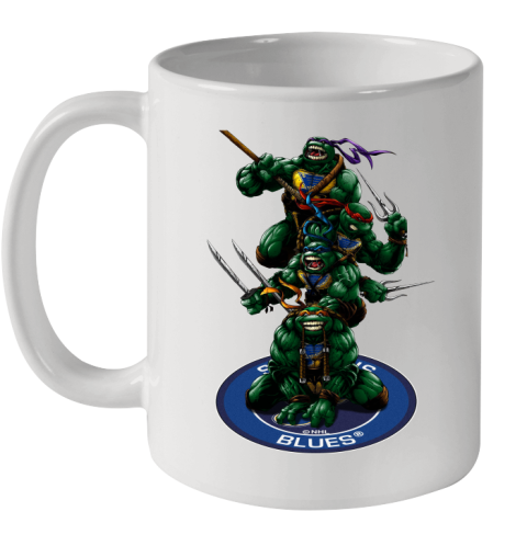 NHL Hockey St.Louis Blues Teenage Mutant Ninja Turtles Shirt Ceramic Mug 11oz