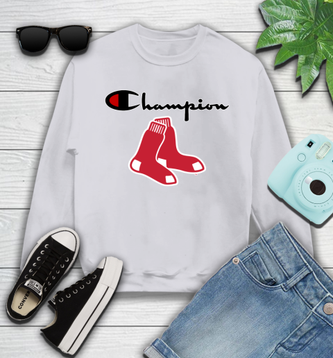 MLB Baseball Boston Red Sox Champion Shirt Youth Sweatshirt 2
