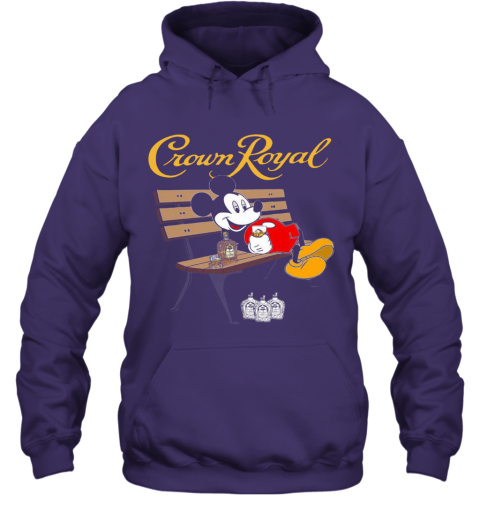 crown royal hoodie purple