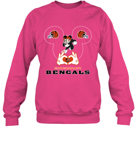 Rally House - Check out this cute T-Shirt collab with Mickey Mouse & the  Cincinnati Bengals!! 