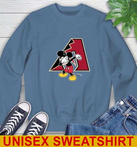 Arizona Diamondbacks MLB Baseball Dabbing Mickey Disney Sports Sweatshirt 8