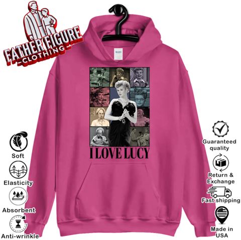 Lucille Ball I Love Lucy Hoodie - Father Figure Clothing