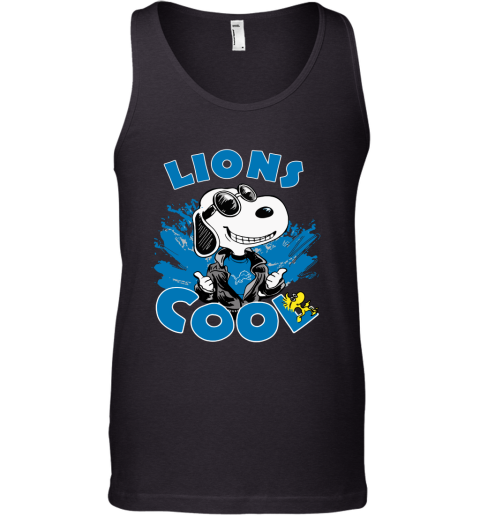 Detroit Lions Snoopy Joe Cool We're Awesome Tank Top