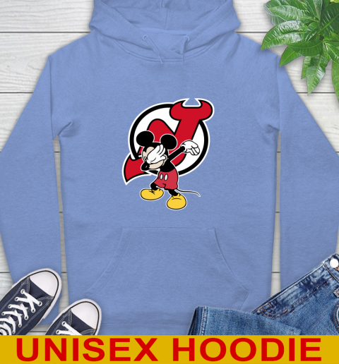 New Jersey Devils NHL Hockey Dabbing Mickey Disney Sports Hoodie 11