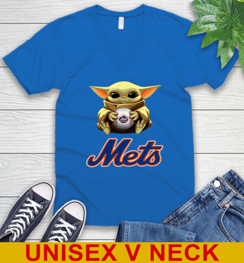 MLB Baseball New York Mets Star Wars Baby Yoda Shirt 54