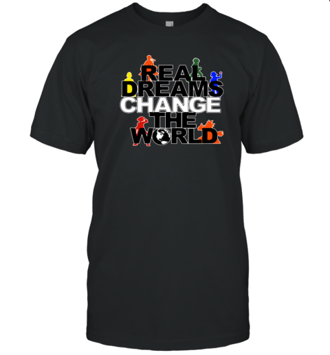 Mark Phillips Grant RDC Merch Real Dreams Change The World Anime T-Shirt