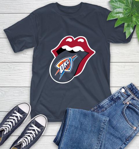 Oklahoma City Thunder NBA Basketball Lips I Root For My Team Adoring Fan 4