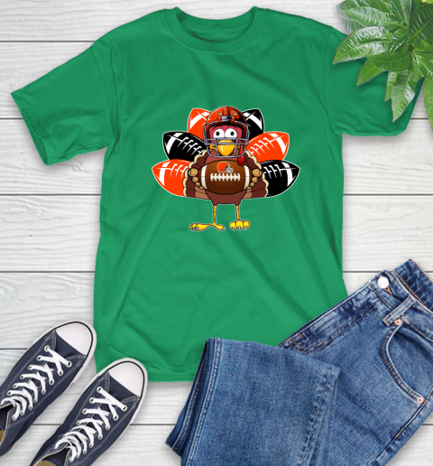 Cleveland Browns Turkey Thanksgiving Day T-Shirt 7