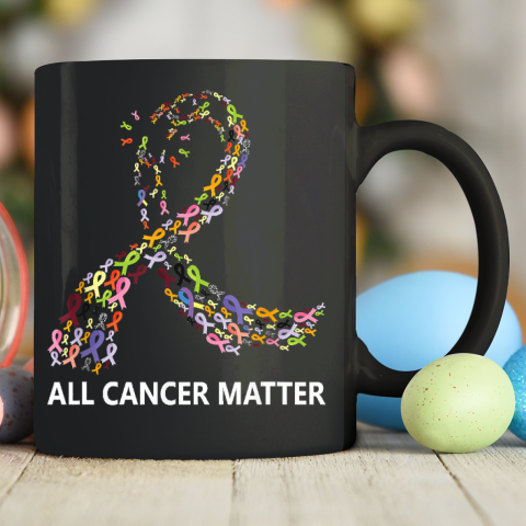 All Cancer Matters Awareness Saying World Cancer Day Ceramic Mug 11oz