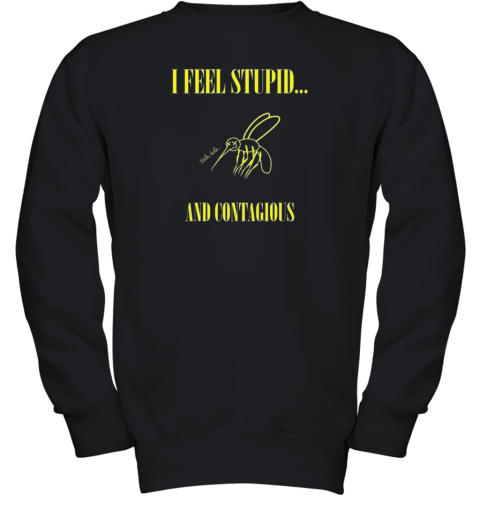 Nirvana Lyrics I Feel Stupid And Contagious Youth Sweatshirt