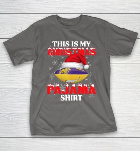 Minnesota Vikings This Is My Christmas Pajama Shirt NFL T-Shirt 8