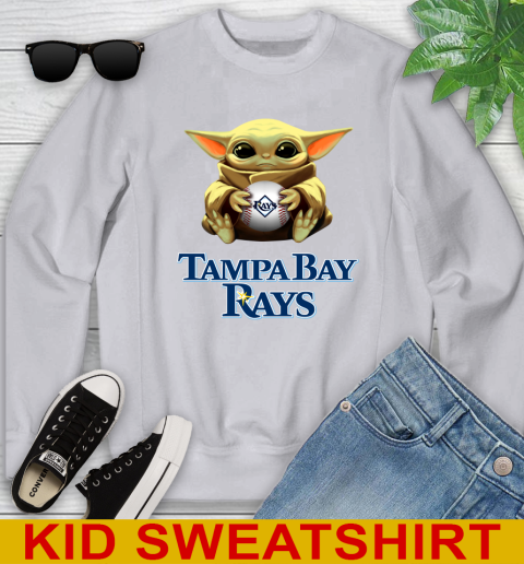 MLB Baseball Tampa Bay Rays Star Wars Baby Yoda Shirt 116